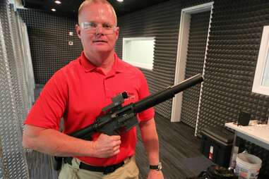  Colt M4 9mm with suppressor at Lock and Load Miami