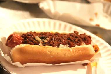 The Chili Dog at Crif Dogs