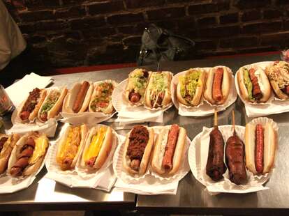 Hot Dogs at Crif Dogs