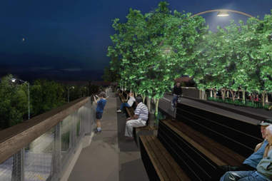 A projection of The 606