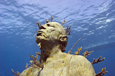 Museo Subacuatico de Arte, Cancun, Mexico