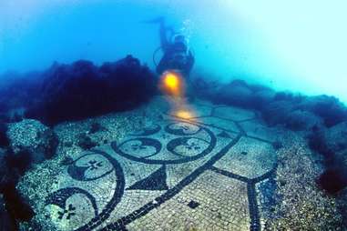 Parco Archeologico Sommerso di Baia, Pozzuoli, Italy