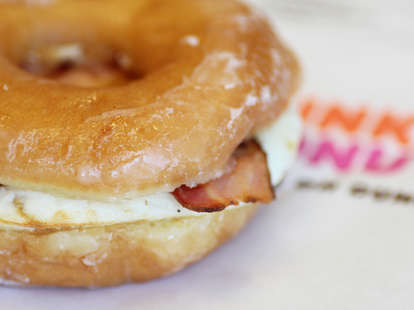 Dunkin Donuts Breakfast Sandwich