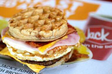 Jack in the Box Big Waffle Stack