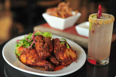 Thai fried chicken at Harman's eat + drink