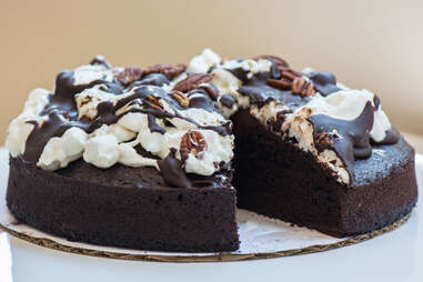 Mississippi mud cake at Cookie Bar in Ravenswood