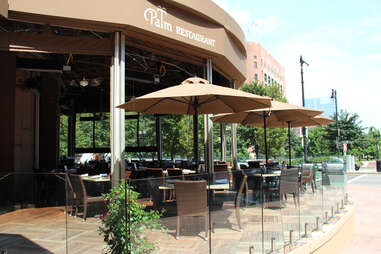 Patio at The Palm Boston