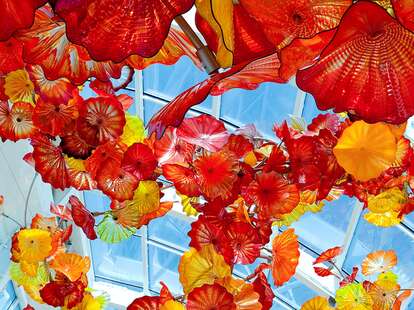 Chihuly Garden and Glass -- Glasshouse -- Seattle