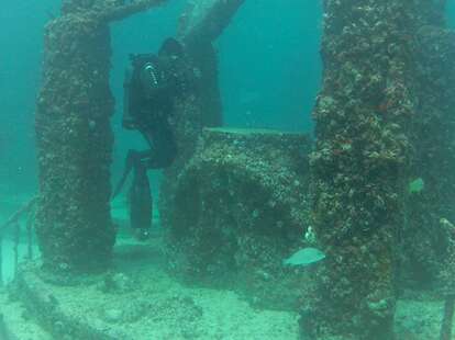 underwater memorial reef