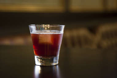 The Mezcal Manhattan at The Underground in River North
