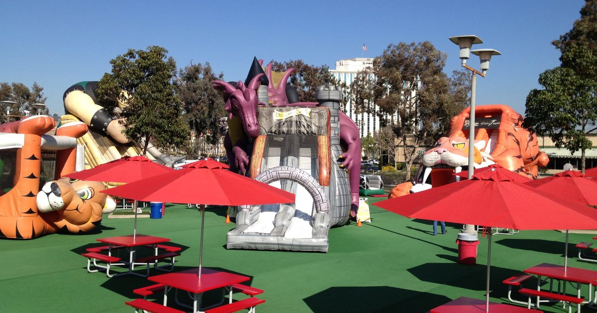 Inflatable World A San Diego, CA Venue.