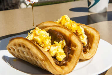 Taco Bell Waffle Taco