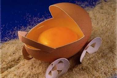 Egg baby carriage