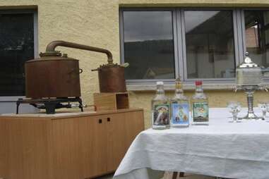 The Franco-Swiss Absinthe Trail