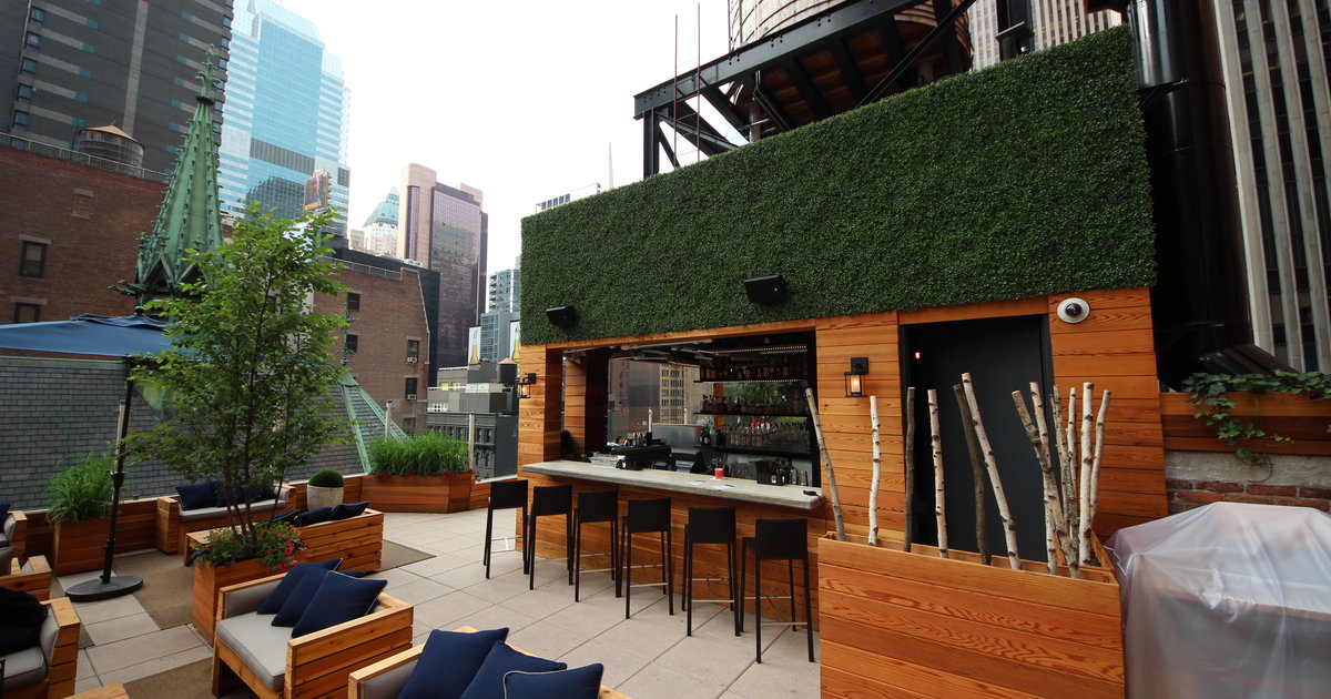 Haven A Rooftop Bar in Midtown Thrillist New York