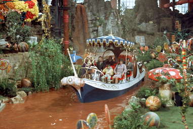 chocolate river from Willy Wonka