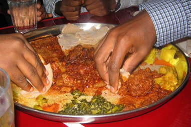 Ethiopian food