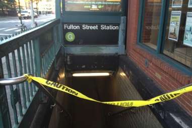 G Train broken -- NYC