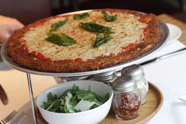 Giant Chicken parm at Quality Italian
