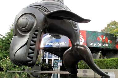 Vancouver Aquarium entrance