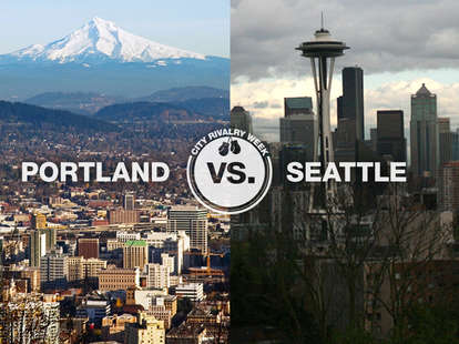 portland vs seattle thrillist city rivalry week