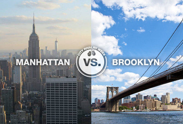  manhattan vs. brooklyn city rivalry-Manhattan vs. Brooklyn. Which's the better borough?