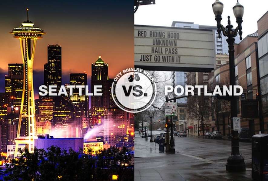 What city is older Seattle or Portland