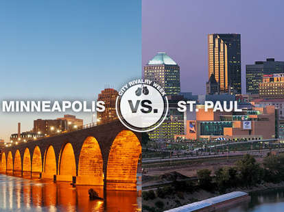 Minneapolis vs. St. Paul