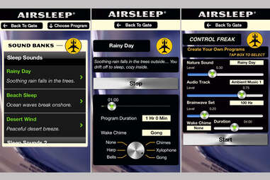 Airsleep App Screen Shots