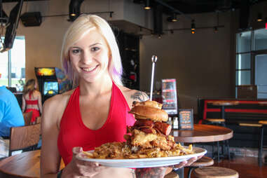 Ricky Bobby Sports Saloon - Wanna see these girls eat a really huge ...