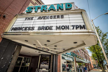 Exterior of The Strand Theater
