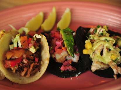 agave taco bar tacos -- denver