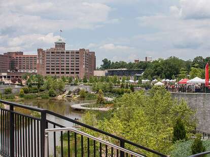 View of Historic Fourth Ward Park in Atlanta
