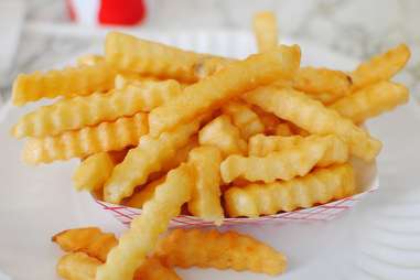 crinkle-cut fries