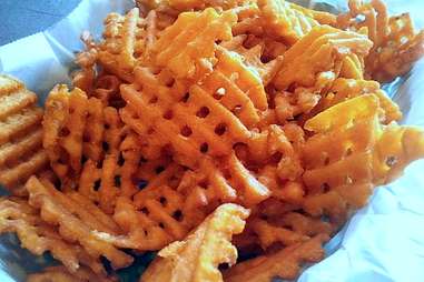 Waffle fries. 