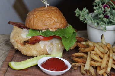 Fried Chicken Sandwich - Upright Brew House