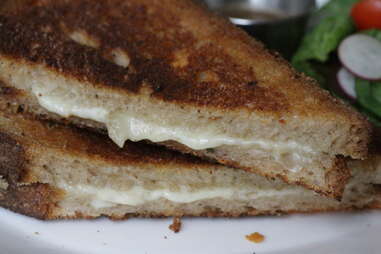 Grilled Cheese at Upright Brew House