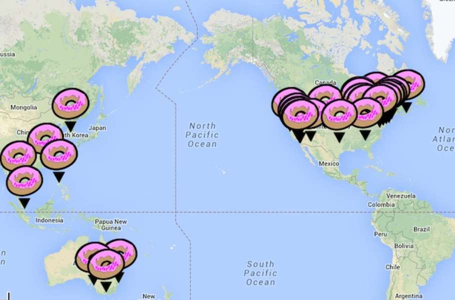 Cronuts - Cronut and Cronut Impostor Finding Interactive Map ...