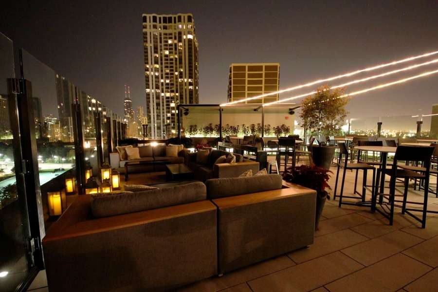 The J. Parker - The Hotel Lincoln's 13th-floor Rooftop Lounge ...