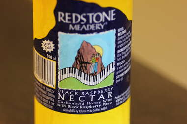 a can of Black Raspberry mead from Redstone Meadery