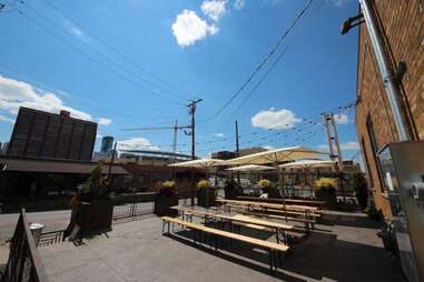 Fulton Brewery patio in Minneapolis