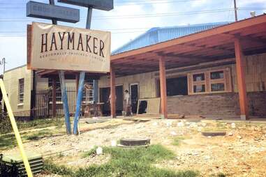 Haymaker unfinished exterior