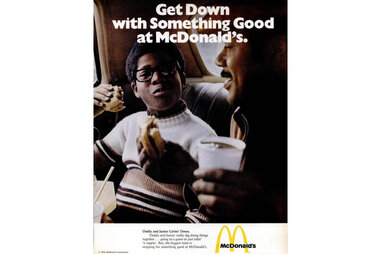 Get down with something good McDonald's