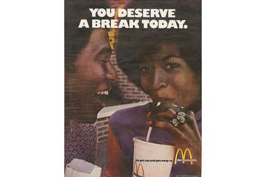 You deserve a break today McDonald's