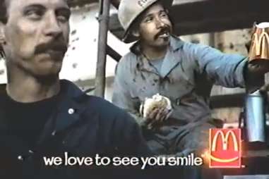 We love to see you smile McDonald's