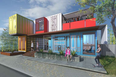 Container Bar rendering