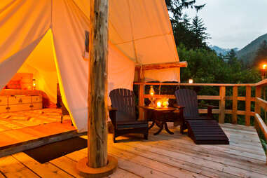 Clayoquot Resort tents