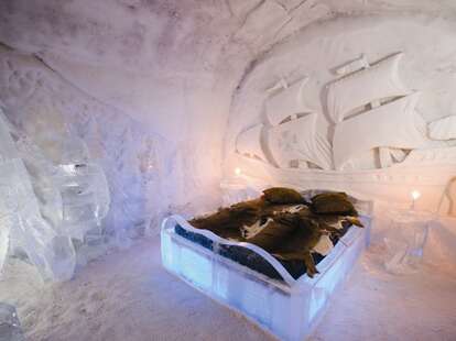 Canadian ice hotel