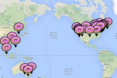 Cronut map.