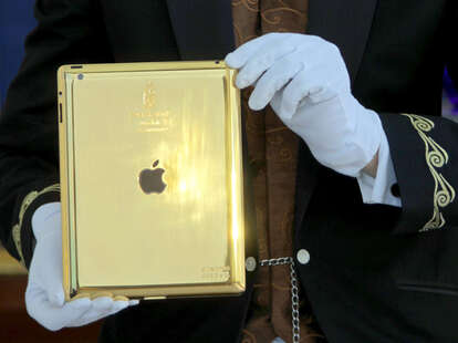Gold iPad